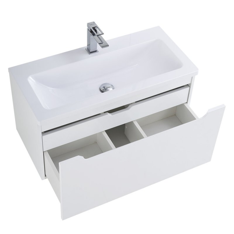 Раковина из литьевого мрамора BelBagno BB800/450-LV-MR-PR