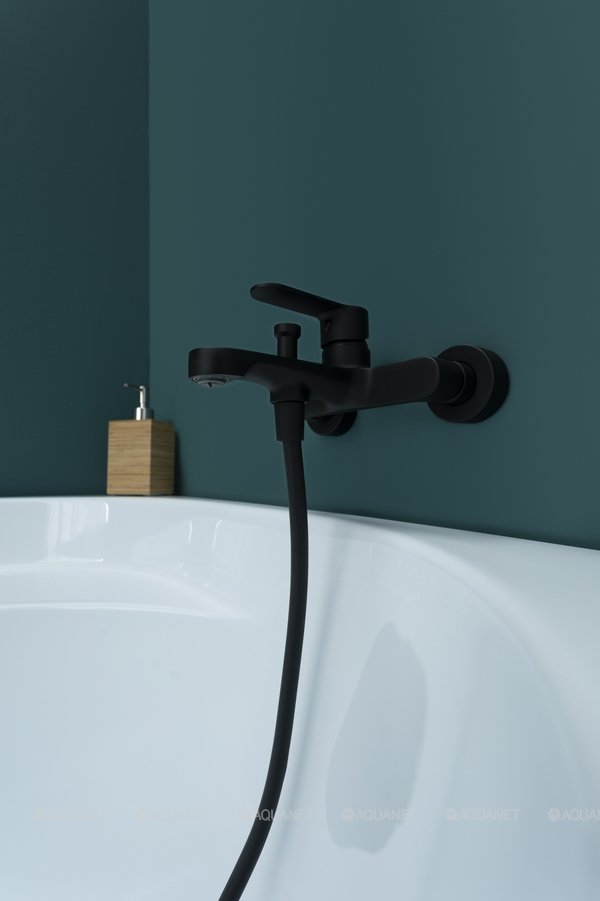 Смеситель для ванны с душем Aquanet Passion AF300-20B