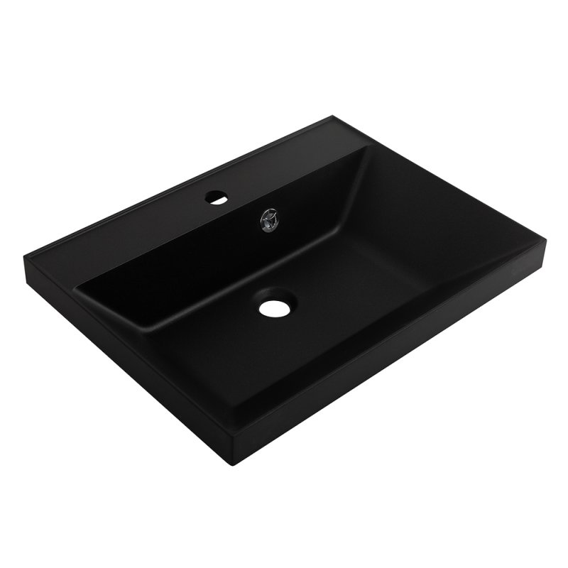 Тумба с раковиной подвесная  BelBagno AURORA 60 Rovere Nebrasca Nature, раковина белая