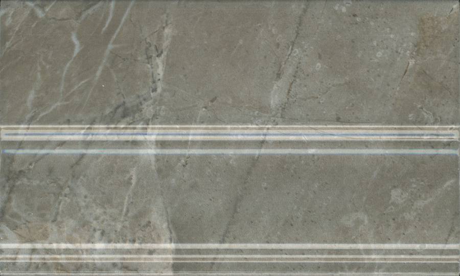Плинтус Кантата серый глянцевый 25x15x1,5
