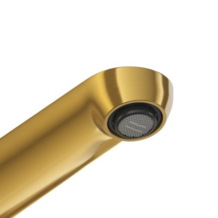 STYLUS-BLI1-BORO-W0 Смеситель для раковины встраиваемый с внутренней частью, без донного клапана, брашированное золото