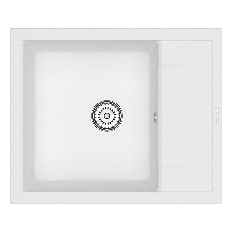 Мойка кухонная Point Римо 60 PN3010W, белый