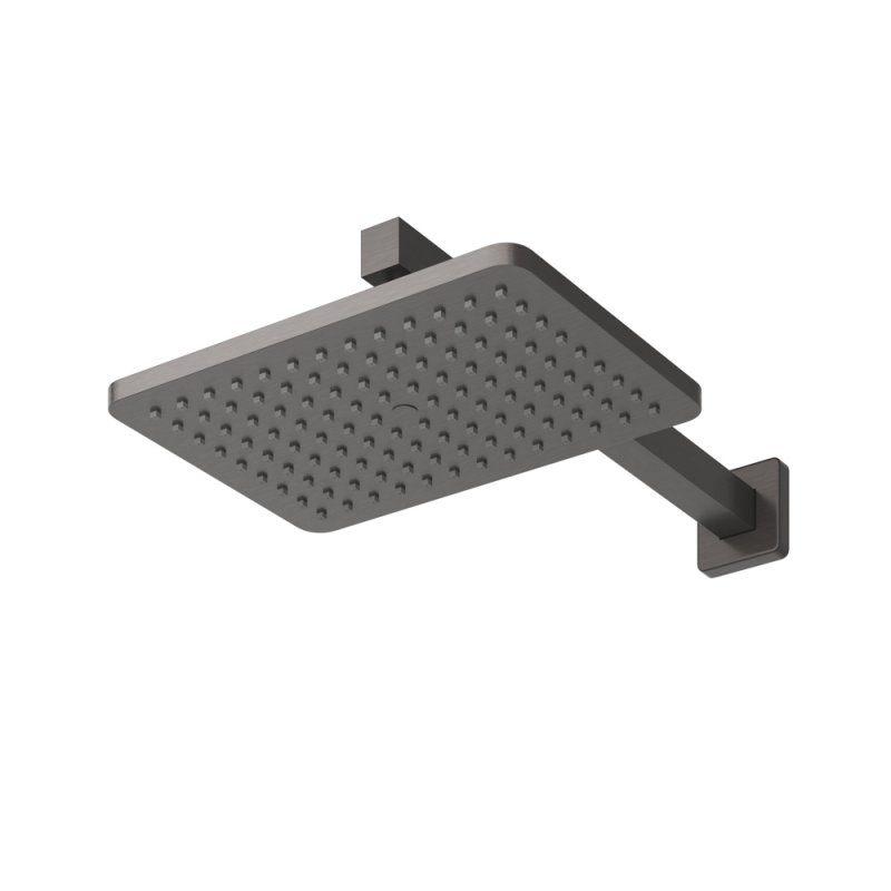 SLIDER-VDSET-01 Душевой комплект встраиваемый с изливом (смеситель, верхний душ, ручной душ со шлангом, излив, штуцер с держателем), хром