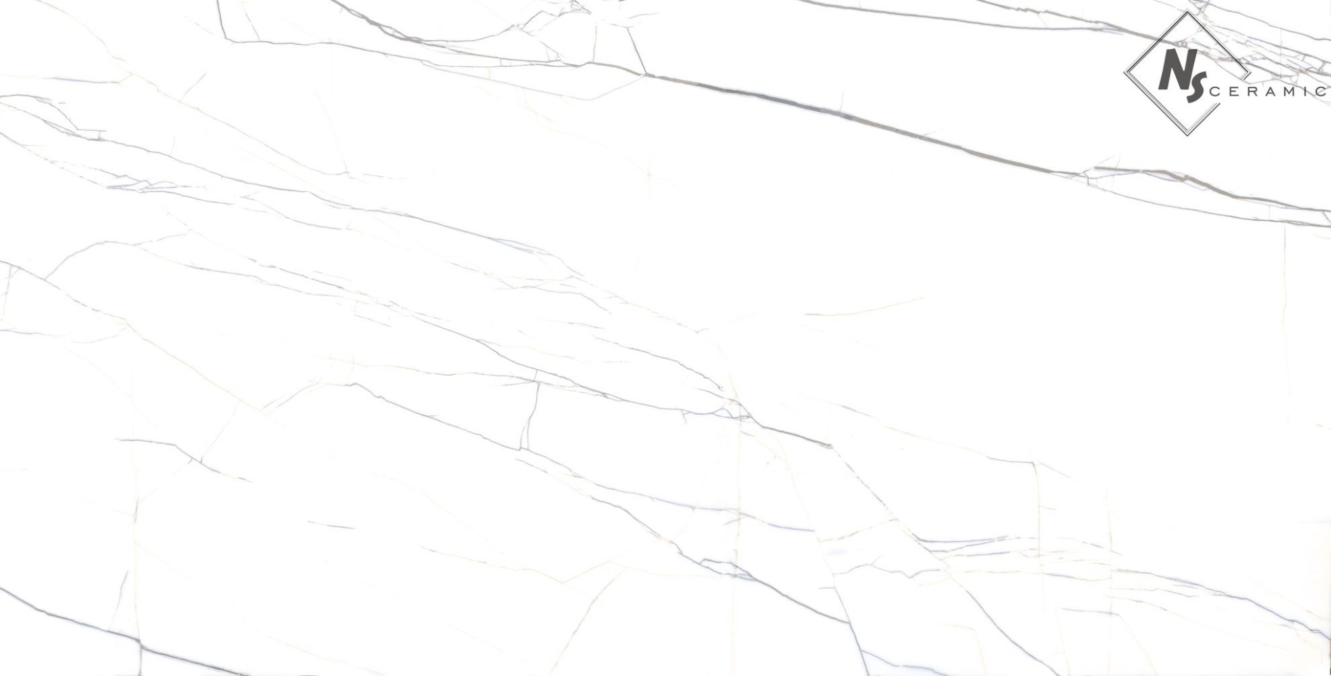 NS Ceramic Керамогранит с Эффектом Камня NSC1274 White 60x120 - керамическая плитка и керамогранит