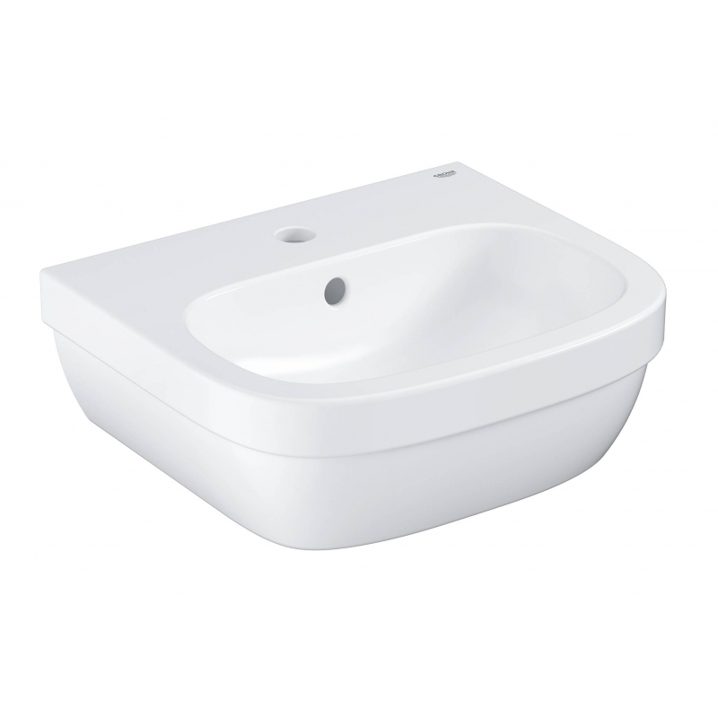 Мини-раковина GROHE Euro Ceramic 45 см, с гигиеническим покрытием, альпин-белый (3932400H)