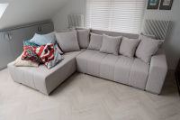 Кварцевый ламинат Home Expert Parquet Design Дуб Милкшейк, 44-3002
