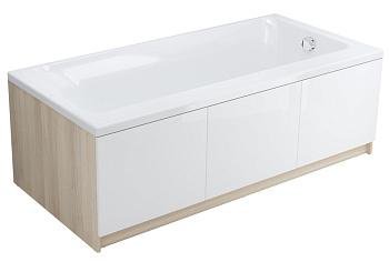 Ванна акриловая прямоугольная Cersanit SMART 170x80, левая
